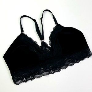 Black Lace Racerback Bralette